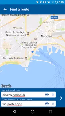 Gira Napoli - Public transport android App screenshot 12