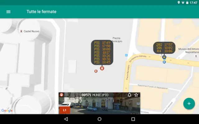 Gira Napoli - Public transport android App screenshot 2