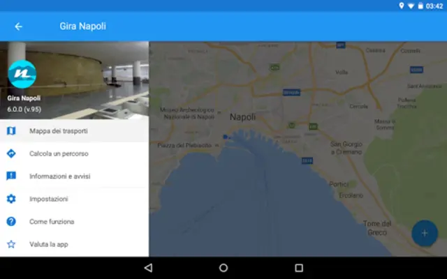 Gira Napoli - Public transport android App screenshot 7